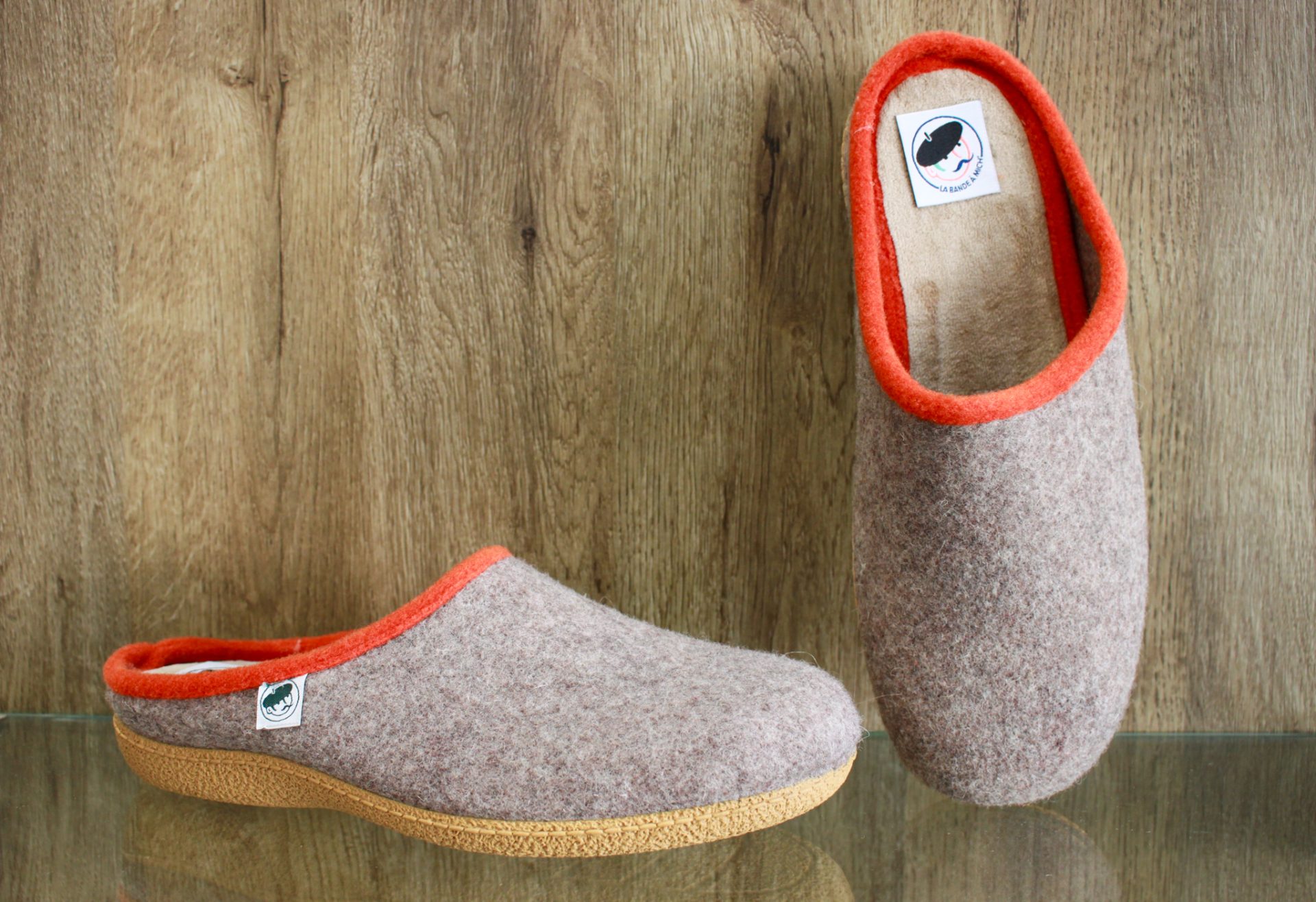 mules chaussons homme