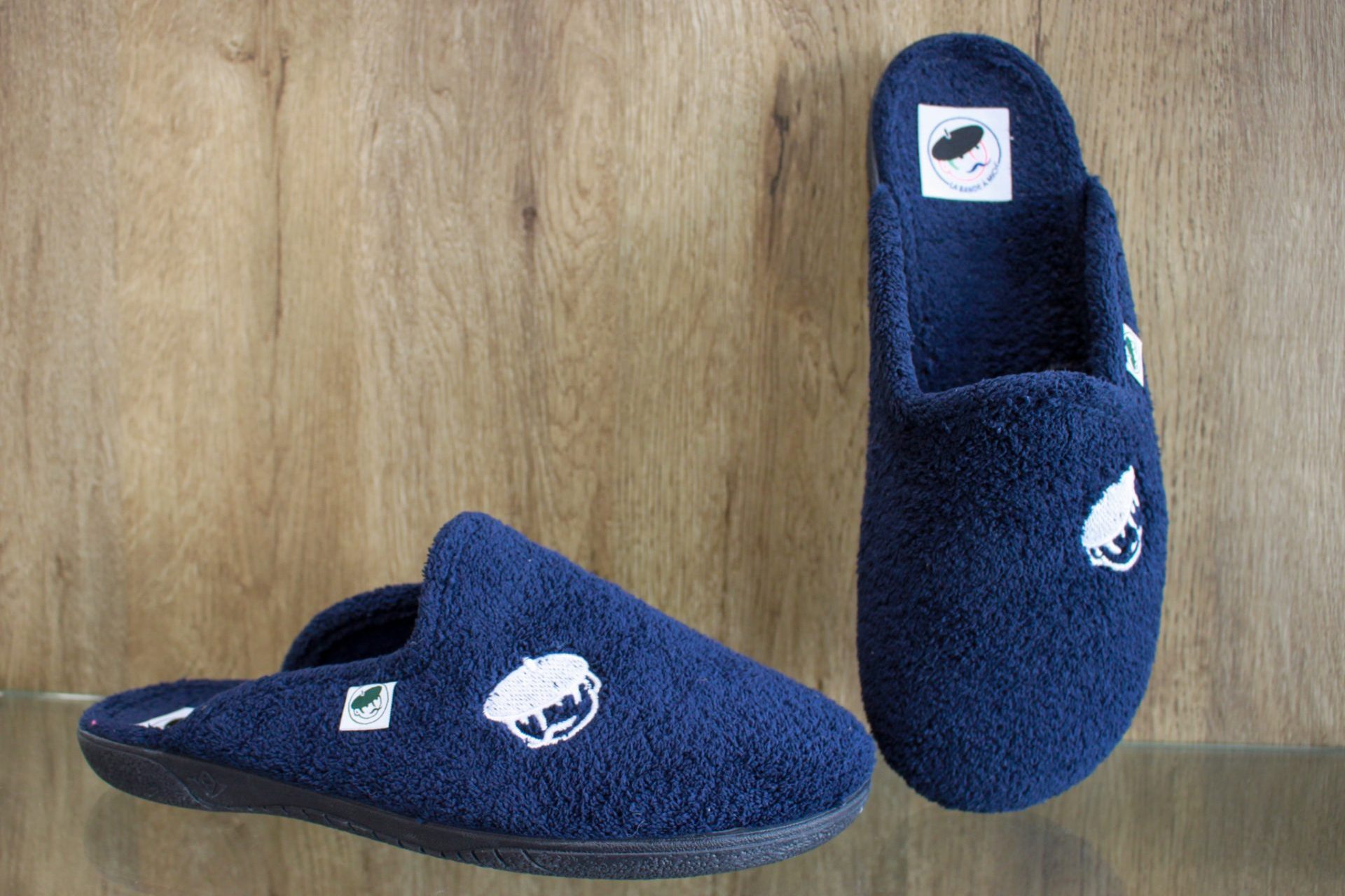 mules chaussons homme