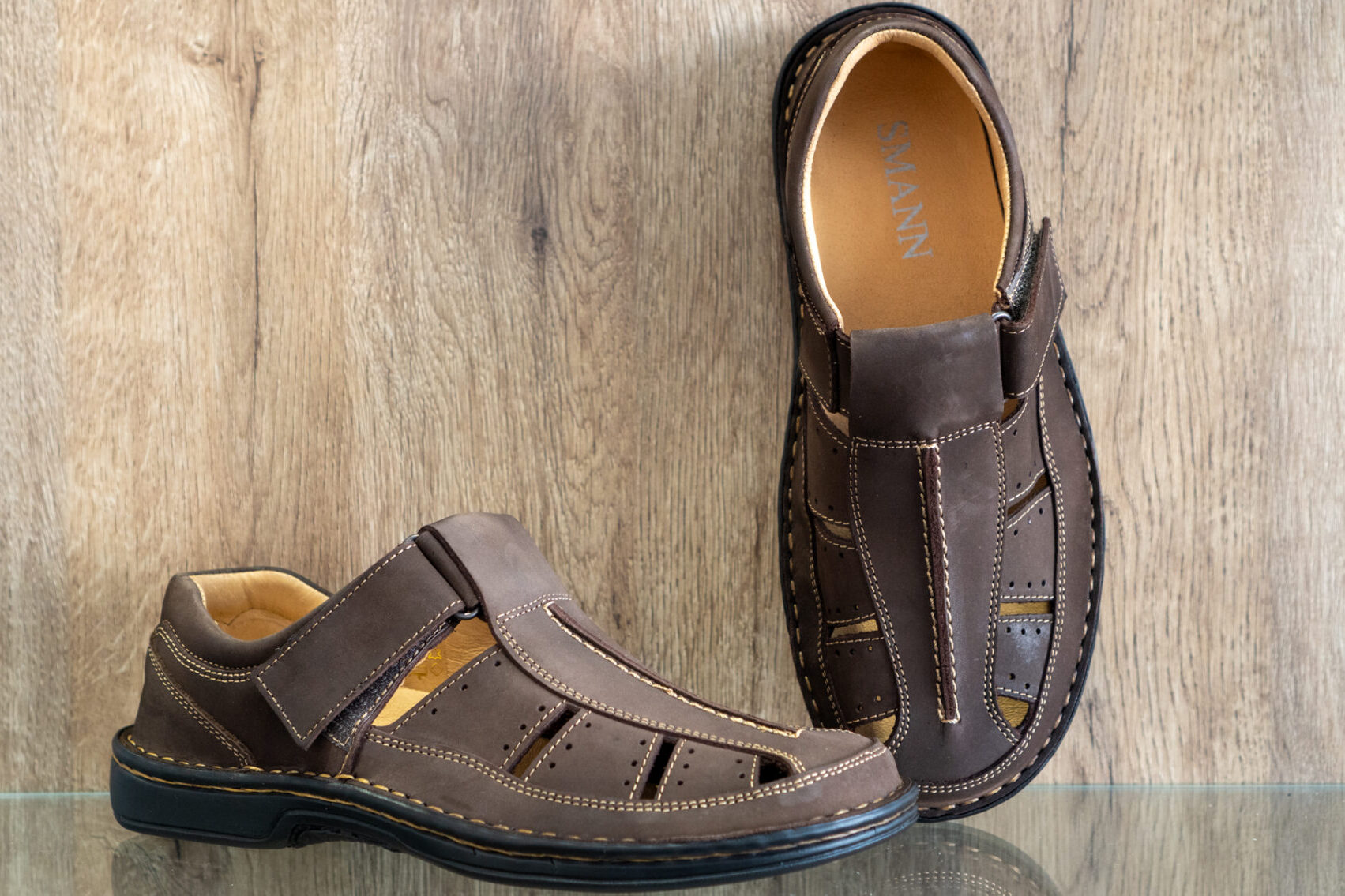 Sandales confort homme