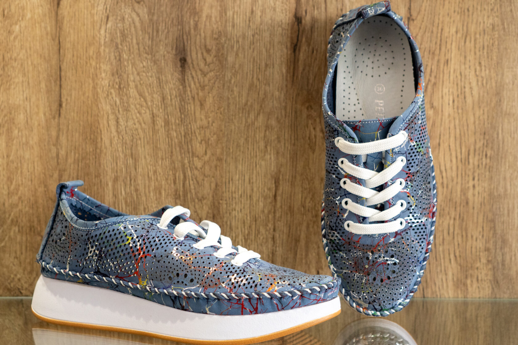 Baskets Pedro Torres Bleu